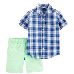 Carters Toddler Boys 4T 2 Piece Set NWT